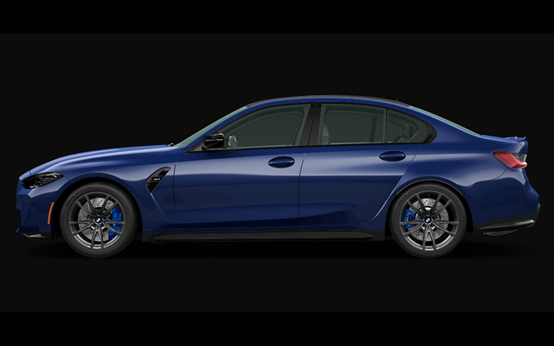 bmw m3 sedan portimao blue metallic