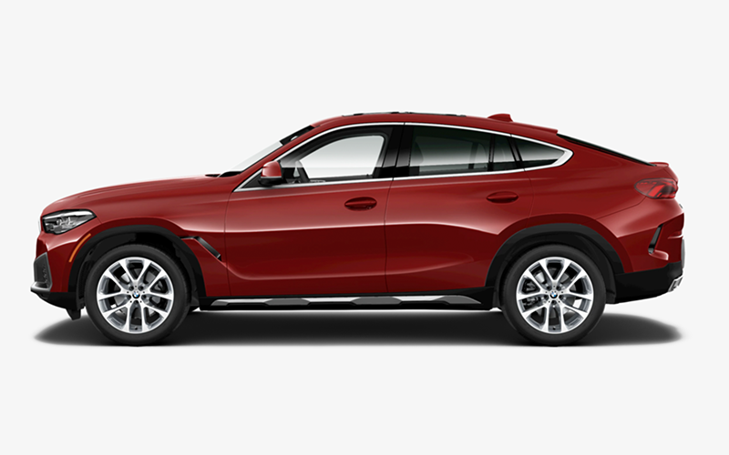 bmw x6 flamenco red metallic