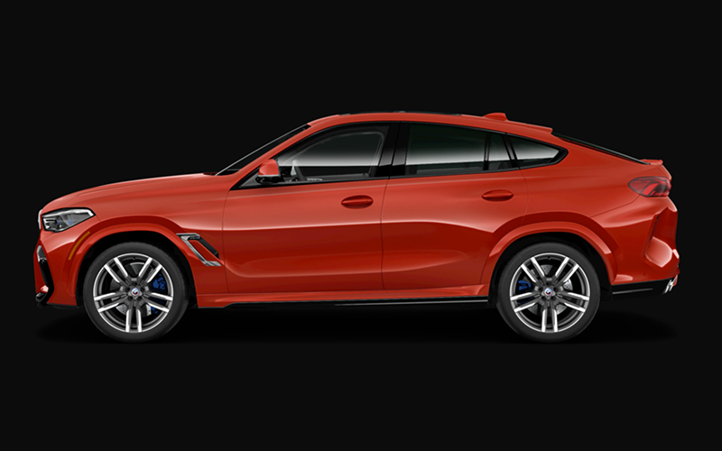 bmw x6 toronto red metallic