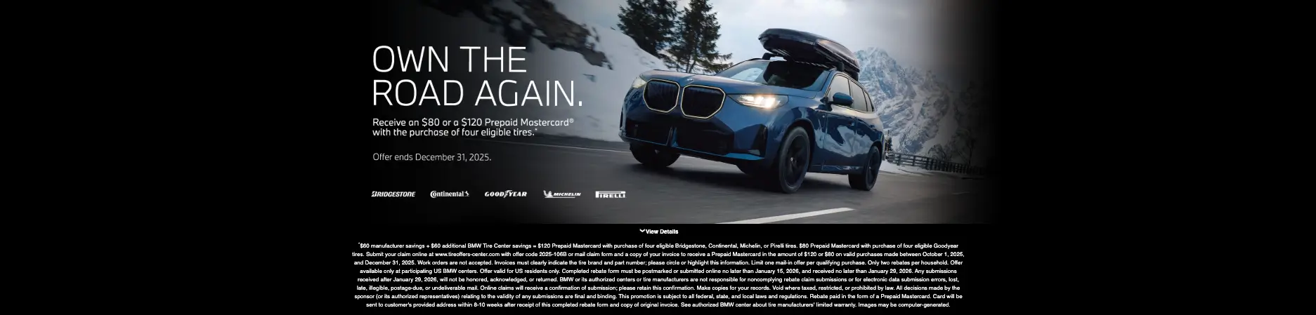 BWM Tire Offer December